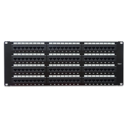 Bestlink Netware CAT6 110 Type Patch Panel 96-Port Rackmount 102194